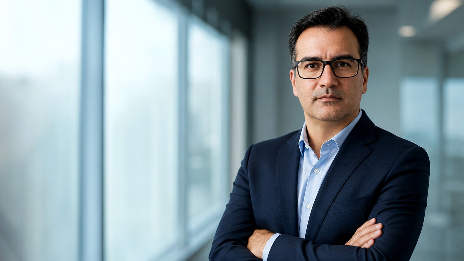 César Quijada in a contemporary executive setting